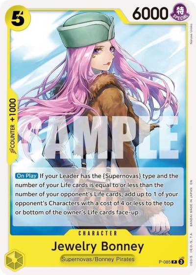Jewelry Bonney - P-085 (Reprint) P-085 Premium Booster -The Best- Vol. 2 Card