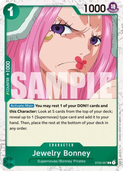 Jewelry Bonney - ST02-007 (Pirate Foil) ST02-007 Premium Booster -The Best- Vol. 2 Card