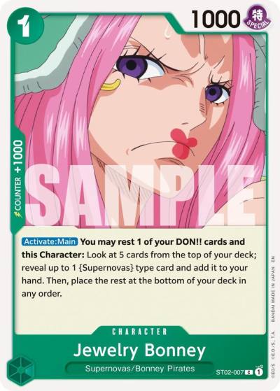 Jewelry Bonney - ST02-007 (Reprint) ST02-007 Premium Booster -The Best- Vol. 2 Card