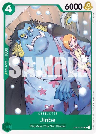 Jinbe (027) OP07-027 500 Years in the Future Card