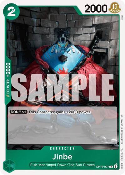 Jinbe (027) OP16-027 The Time of Battle Card