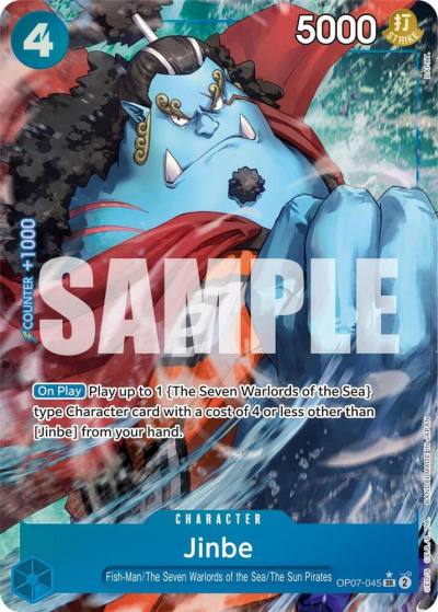 Jinbe (045) (Parallel) OP07-045 500 Years in the Future Card