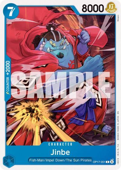 Jinbe (051) OP17-051 The World's Strongest Warriors Card