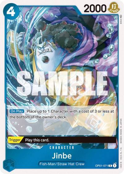 Jinbe (071) OP01-071 Romance Dawn Card