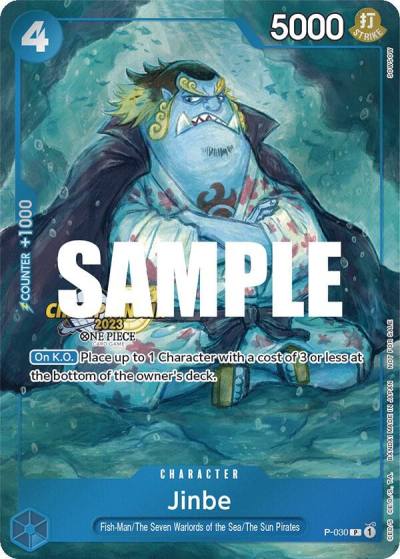 Jinbe (CS 2023 Event Pack) P-030 One Piece Promotion Cards Card