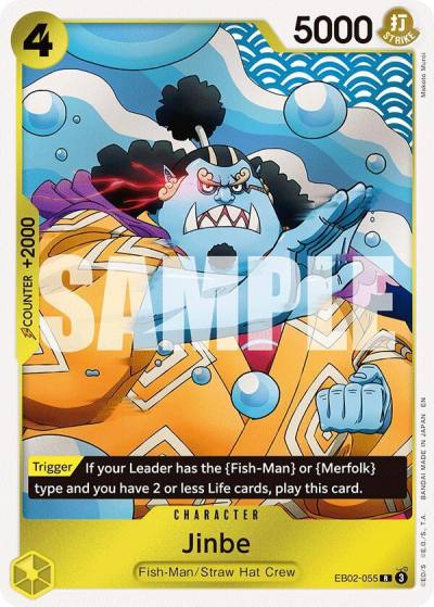Jinbe EB02-055 Extra Booster: Anime 25th Collection Card