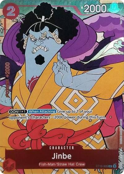 Jinbe (English Version 1st Anniversary Set) ST10-005 One Piece Promotion Cards Card