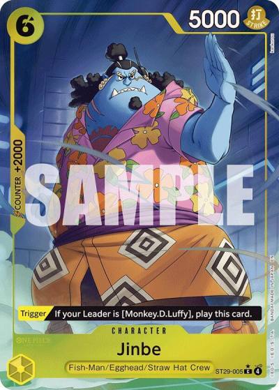 Jinbe (Full Art) ST29-005 Starter Deck 29: Egghead Card