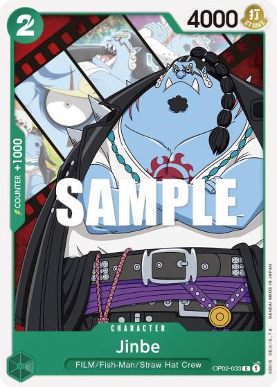 Jinbe OP02-033 Paramount War Card