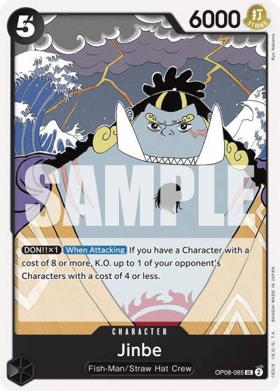 Jinbe OP08-085 Two Legends Card