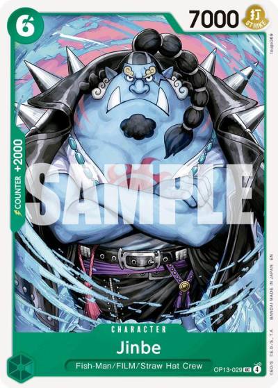 Jinbe OP13-029 Carrying On His Will Card