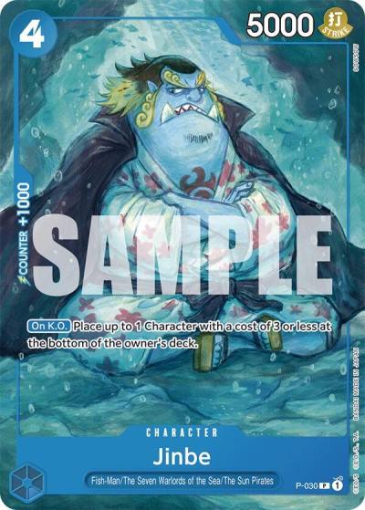 Jinbe P-030 Starter Deck 17: BLUE Donquixote Doflamingo Card