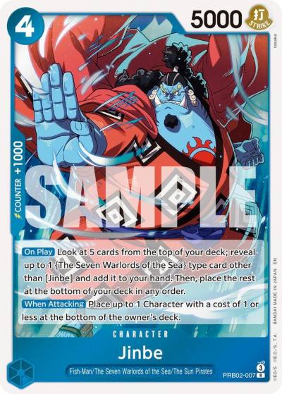Jinbe PRB02-007 Premium Booster -The Best- Vol. 2 Card