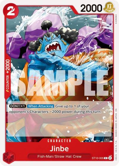 Jinbe - ST10-005 (Reprint) ST10-005 Premium Booster -The Best- Vol. 2 Card