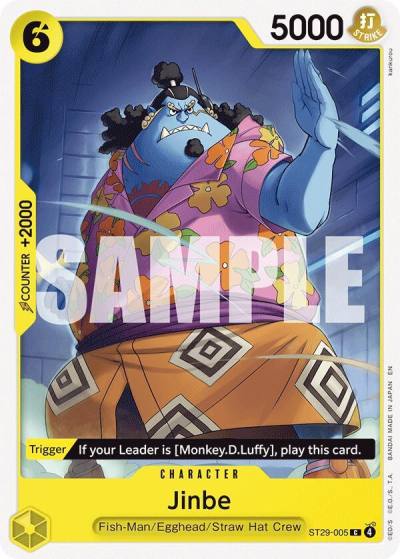 Jinbe ST29-005 Starter Deck 29: Egghead Card