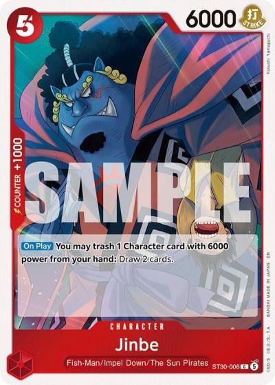 Jinbe ST30-006 Starter Deck EX: Luffy & Ace Card