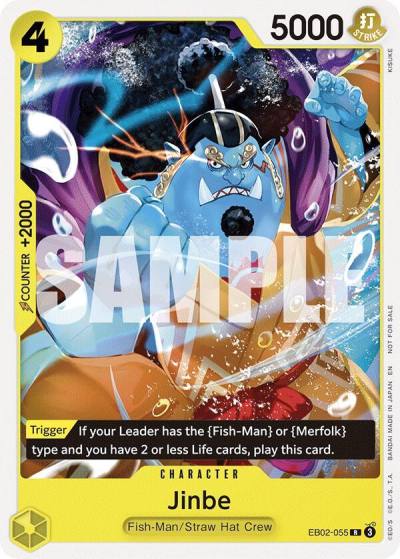 Jinbe (Tournament Pack 2025 Vol. 3) EB02-055 One Piece Promotion Cards Card