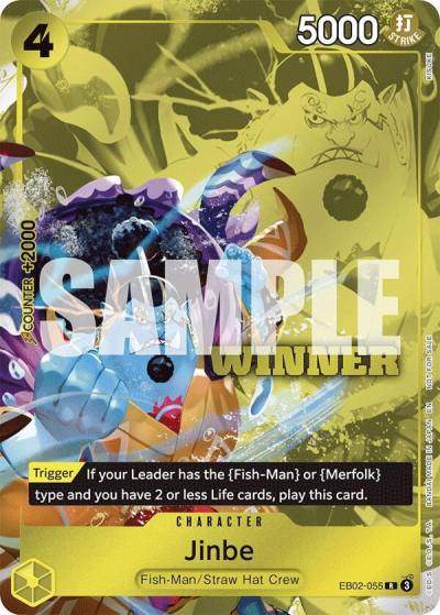 Jinbe (Winner Pack 2025 Vol. 3) EB02-055 One Piece Promotion Cards Card