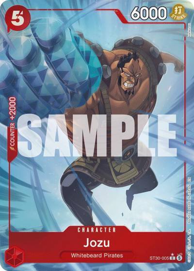 Jozu (Full Art) ST30-005 Starter Deck EX: Luffy & Ace Card