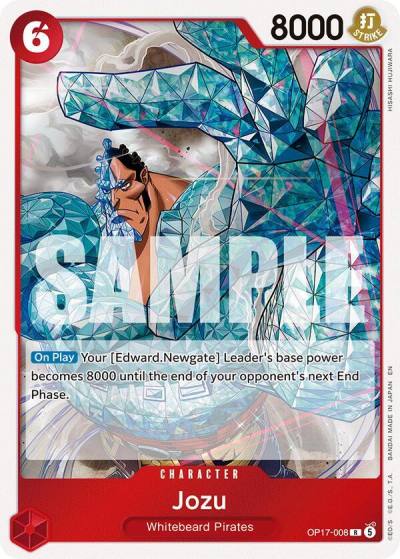 Jozu OP17-008 The World's Strongest Warriors Card