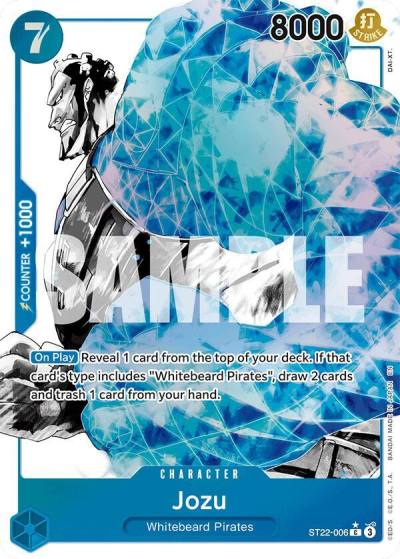Jozu (Parallel) ST22-006 Starter Deck 22: Ace & Newgate Card