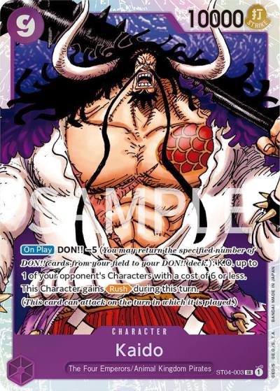 Kaido (003) ST04-003 Revision Pack Cards Card