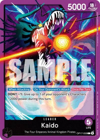 Kaido (058) OP17-058 The World's Strongest Warriors Card