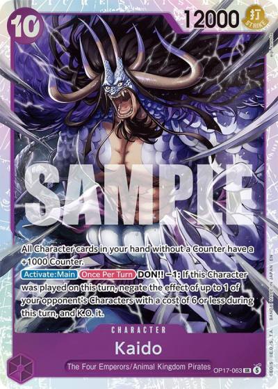 Kaido (063) OP17-063 The World's Strongest Warriors Card