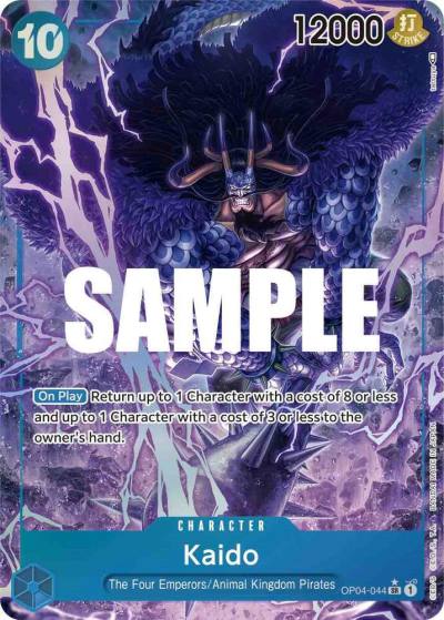 Kaido (Alternate Art) OP04-044 Kingdoms of Intrigue Card