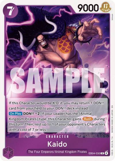 Kaido EB04-030 The Azure Sea's Seven Card