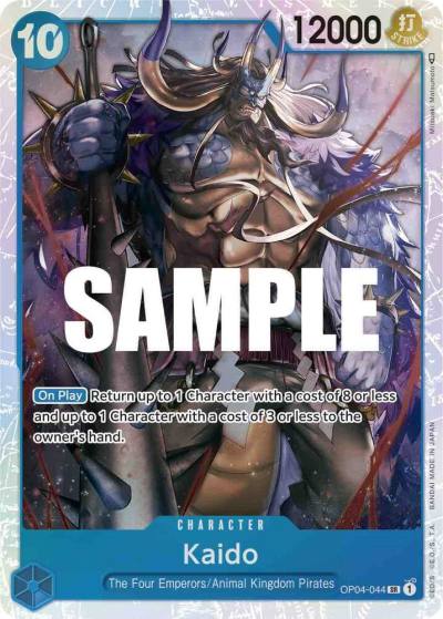 Kaido OP04-044 Kingdoms of Intrigue Card