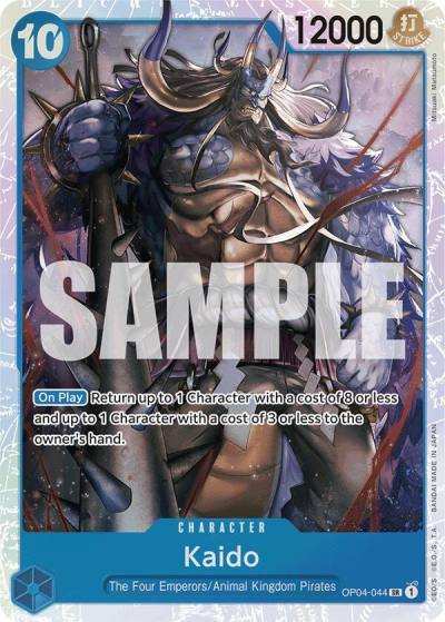 Kaido (OP04-044) (Reprint) OP04-044 Premium Booster -The Best- Card