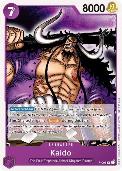 Kaido (Promotion Pack 2022) P-005 One Piece Promotion Cards Card