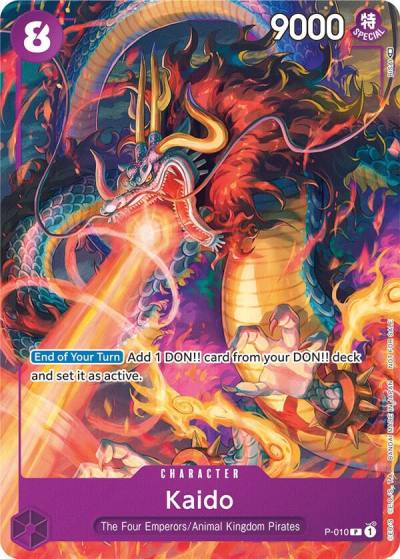 Kaido (Tournament Pack Vol. 1) P-010 One Piece Promotion Cards Card