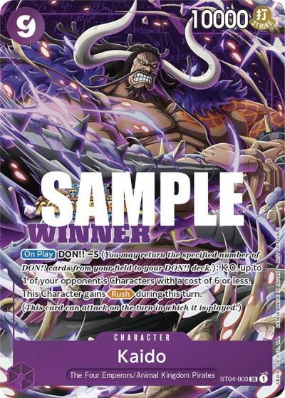 Kaido (Winner Pack Vol. 5) ST04-003 One Piece Promotion Cards Card