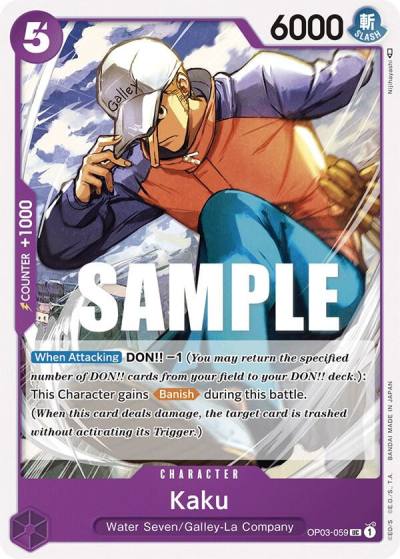 Kaku (059) OP03-059 Pillars of Strength Card