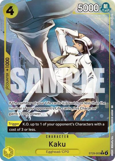 Kaku (Full Art) ST29-003 Starter Deck 29: Egghead Card