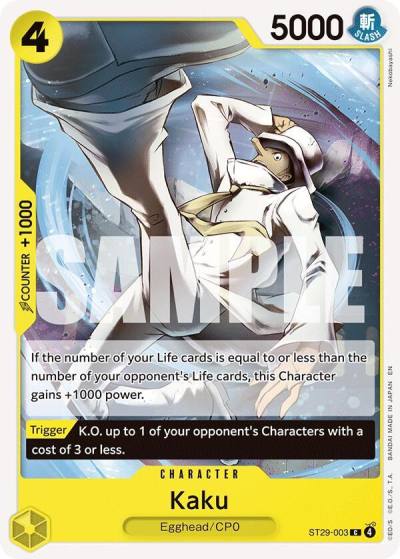 Kaku ST29-003 Starter Deck 29: Egghead Card