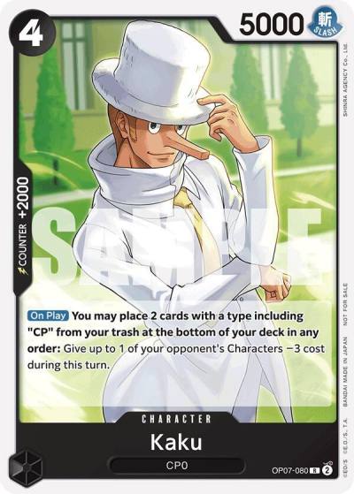 Kaku (Tournament Pack 2025 Vol. 1) OP07-080 One Piece Promotion Cards Card