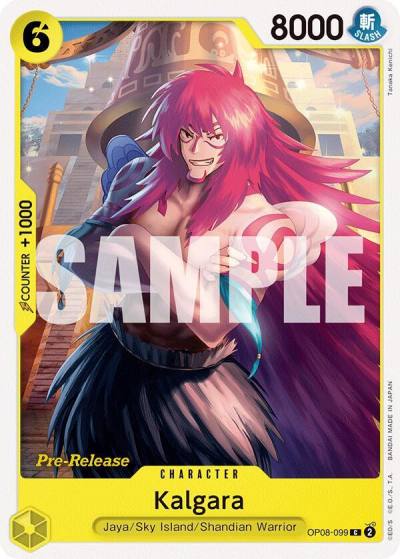 Kalgara (099) OP08-099 Two Legends Pre-Release Cards Card