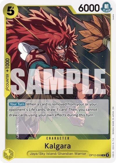 Kalgara OP12-099 Legacy of the Master Card