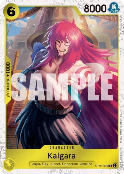 Kalgara (Pirate Foil) OP08-099 Premium Booster -The Best- Vol. 2 Card