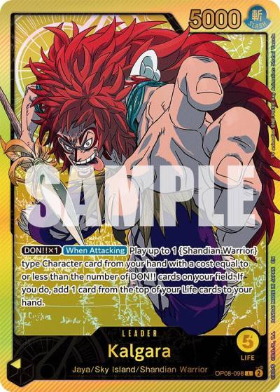 Kalgara (SP) OP08-098 Extra Booster: Anime 25th Collection Card