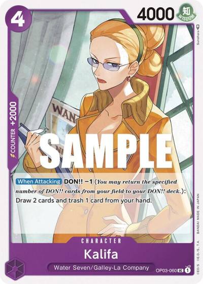 Kalifa (060) OP03-060 Pillars of Strength Card