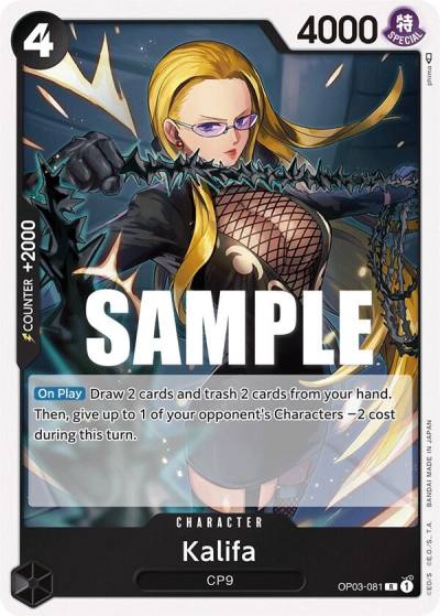 Kalifa (081) OP03-081 Pillars of Strength Card