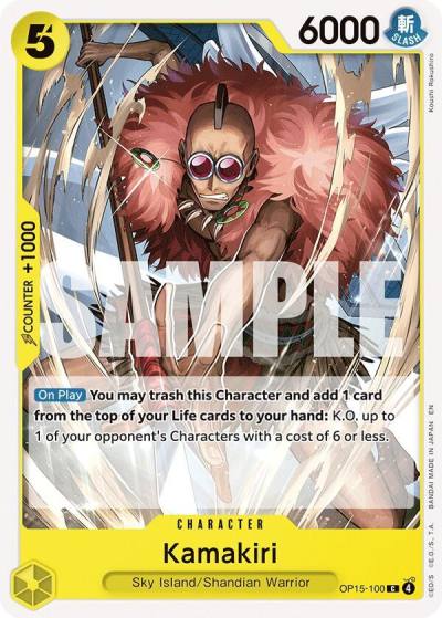 Kamakiri OP15-100 Adventure on Kami's Island Card