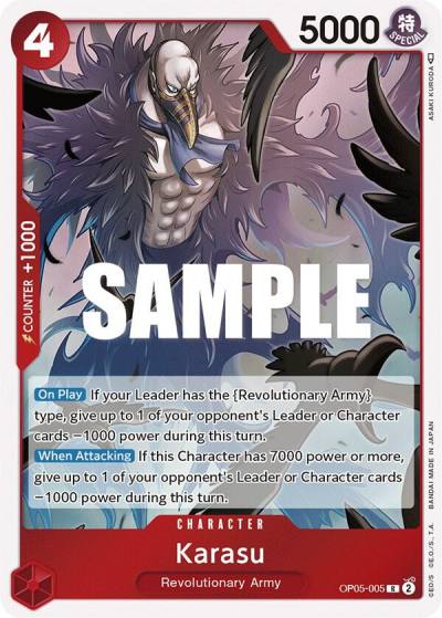 Karasu OP05-005 Awakening of the New Era Card