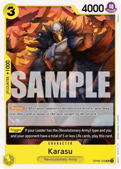 Karasu OP09-100 Emperors in the New World Card