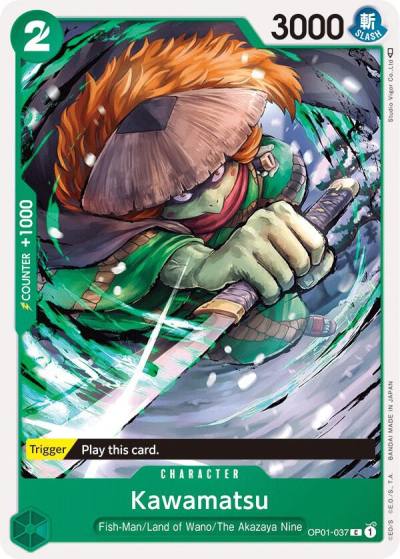 Kawamatsu OP01-037 Romance Dawn Card