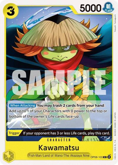 Kawamatsu OP06-103 Wings of the Captain Card